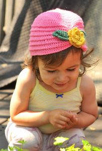 Toddler Turban with Flower