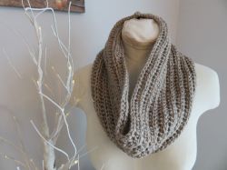 One Stitch Cowl Quick and Easy