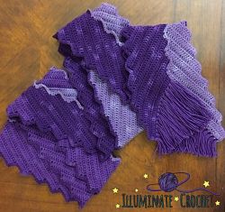 Ombre Lightning Scarf