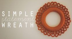 Crochet: Simple Statement Wreath