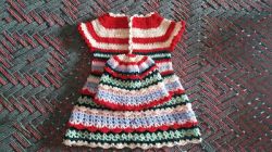 Rainbow dress (baby frock)