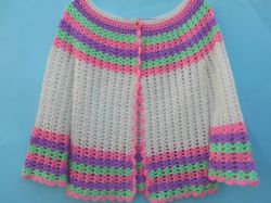 Stylish Crochet Woman Sweater