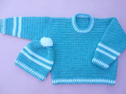 Baby Boy Round Neck Sweater