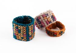 Tunisian Crochet Cuffs 