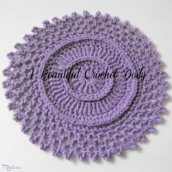 Worsted Weight Crochet Doily