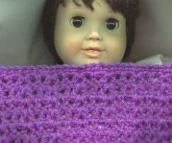 Doll Blanket for 18" Doll 