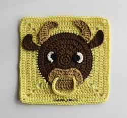 Year of The Ox Granny Square