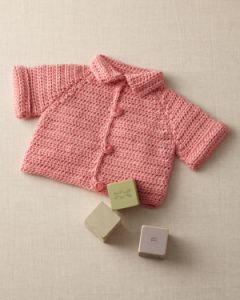 Simple Raglan Baby Jacket