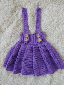 Pleated High Waist Baby Skirt