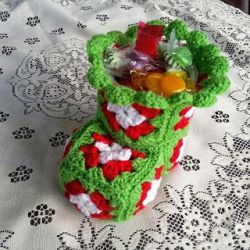 Christmas Bootie Can Cover 