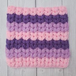 How To Crochet The Puff V Stitch