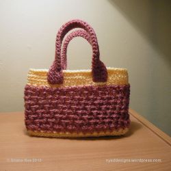 Raspberry Ripple Bag/Purse