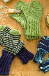 Crochet Mittens for All