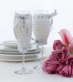 Champagne Glass Cover