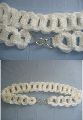 Crochet Large Pieces Interlocking Belt