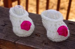 Perfect Rose Booties 