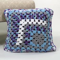 Mostly Mitered Pillow