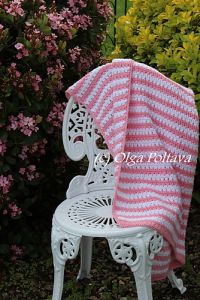 Garden Stripes Baby Blanket