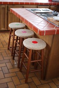 Easy Stool Covers with Seamless Method 