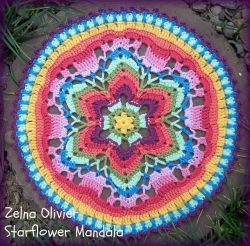 Starflower Mandala 