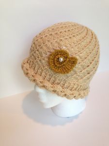 Mother Of Pearl Hat 