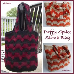 Puffy Spike Stitch Bag 