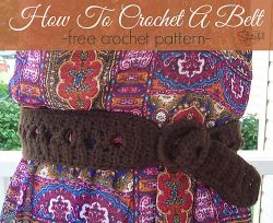 How To Crochet A Belt