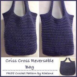 Criss-Cross Reversible Bag