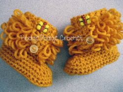 Loopy Baby Booties