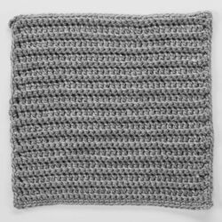 Back Loops Square for Checkerboard Textures Throw