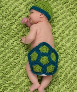 Turtle Newborn Photo Prop