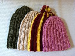 Side to Side Ribbed Hat