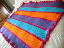 Bright, Bold and Happy Afghan