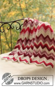 Crochet DROPS blanket 