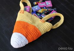 Candy Corn Trick or Treat Bag