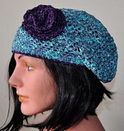 Party Lace Slouch Hat