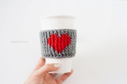 Heart Cup Cozy