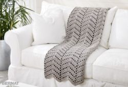 Ripples In The Sand Crochet Afghan