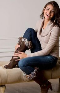 Ruffles-to-Crochet Boot Toppers