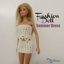 Fashion Doll Summer Dress