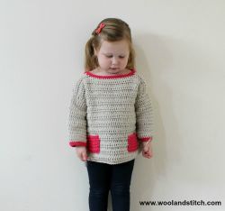 Mini Kids Pocket Sweater