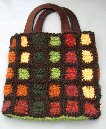 Country Squares Purse