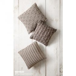 Crochet Pillow Trio