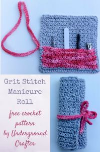 Grit Stitch Manicure Roll