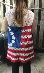The Betsy American Flag Vest