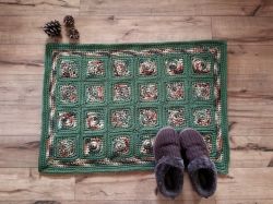 Granny Square Cabin Rug