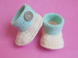 Baby Cuffed Booties