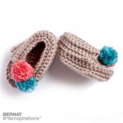 Wee Crochet Moccasins