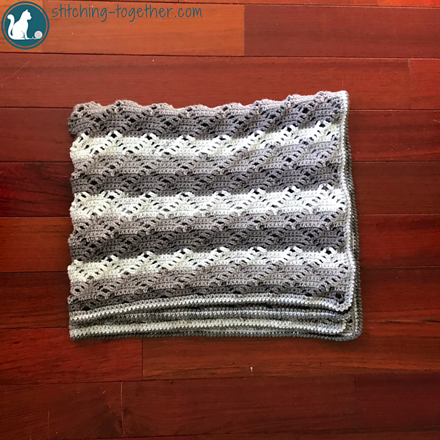 Crochet Patterns Galore - Diamond Lace Blanket