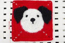 Puppy Granny Square